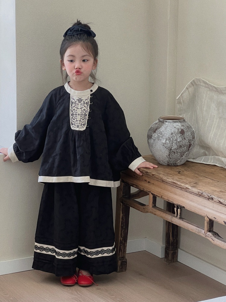 Baby Clothing Industry - 女の子スーツ 2025年秋新作 子供服 韓国風 女の子 ベビー