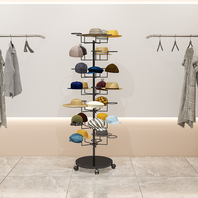 Baby Clothing Display - # 帽子陳列棚 床から天井までの婦人服・子供服・ママ＆ベビー用品収納 帽子ラック 帽子掛けホルダー 多層式
