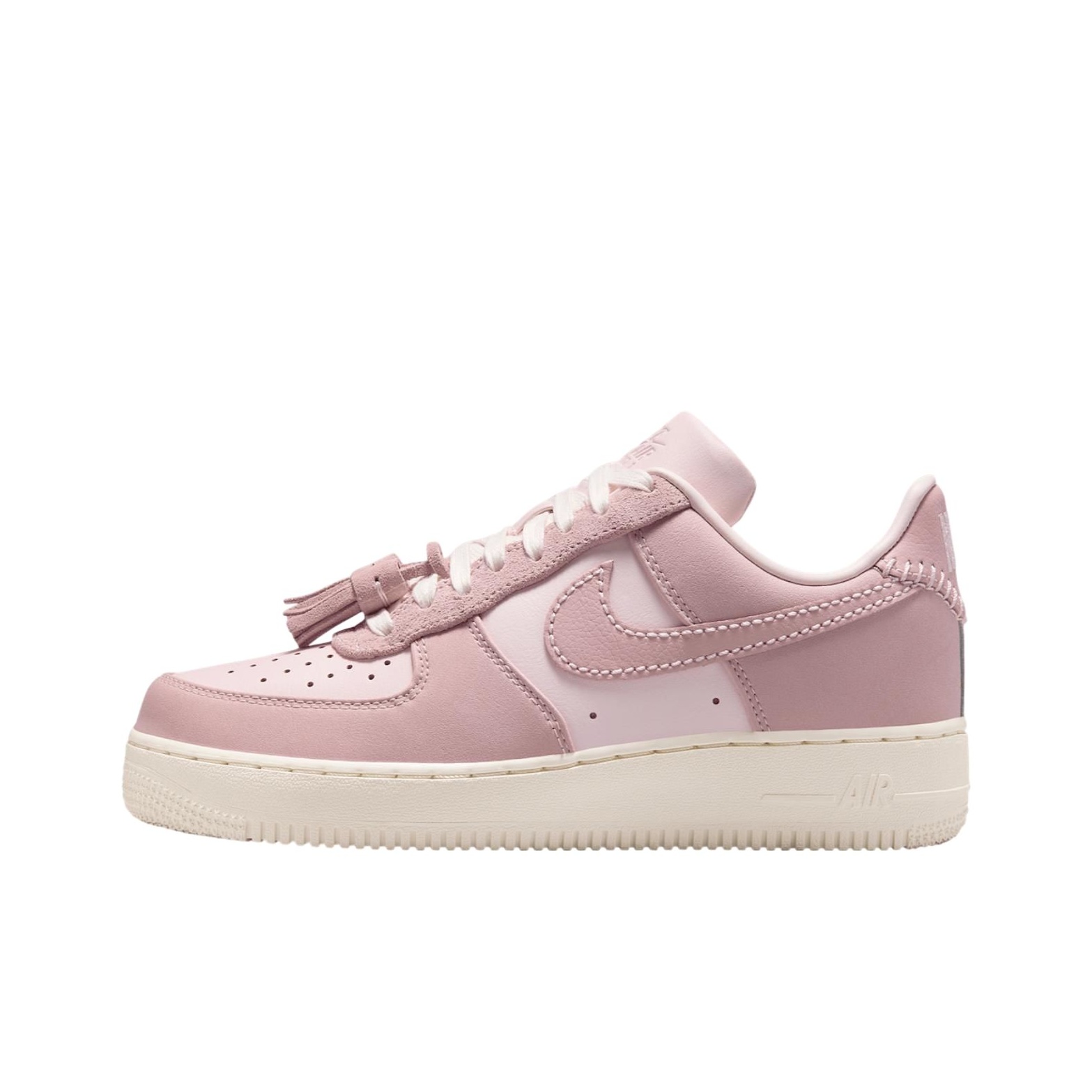 Nike Shoes Air Force 1 - ナイキ エアフォース1 本革製 ソフトで快適なローカットスケートボードシューズ レディース ピンク