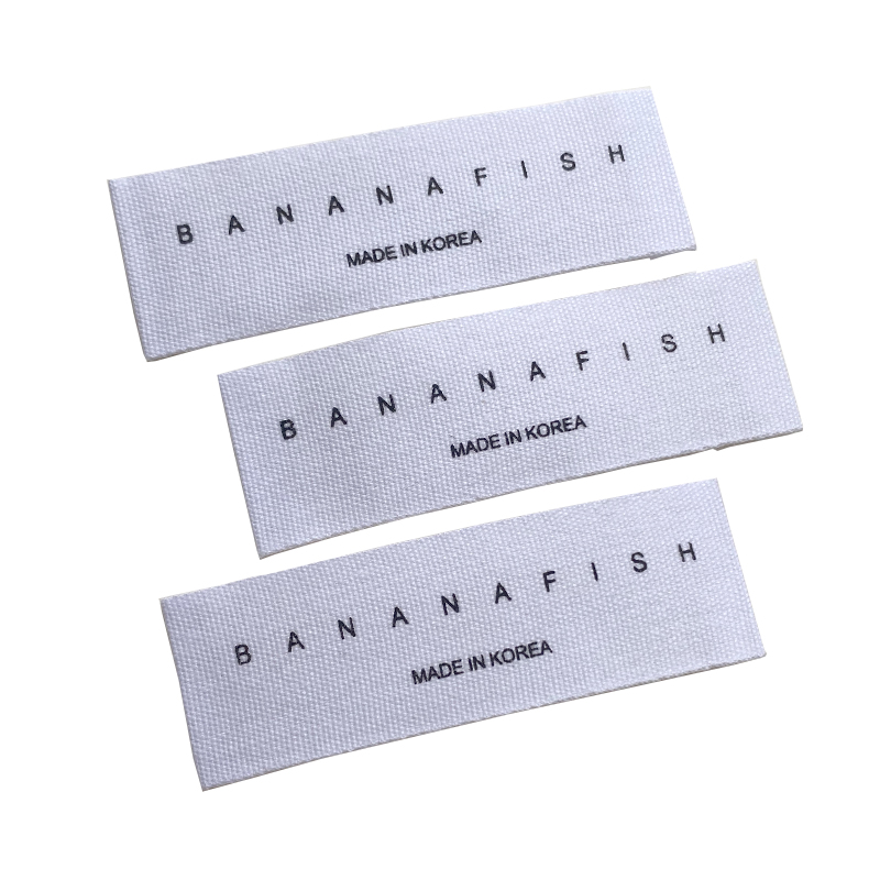 Baby Clothing Labels - パーソナライズされたオーガニックコットンのラベル2cm,衣類,靴,バッグ,プリント用の綿の縫製ラベル
