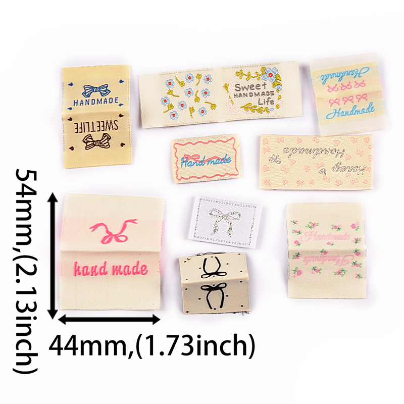 30 個 20-71 ミリメートルミックス絶妙な弓/花柄ラベ - Baby Clothing Labels のレビューと価格