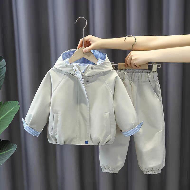 子供服男の子と女の子のトップスファッショナブルなツーピースセ - Baby Clothing High Quality のレビューと価格