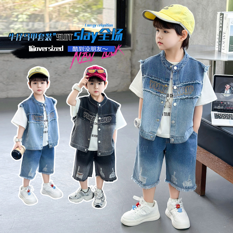 高品質3ピースサマーアウトフィットセット、ベビーボーイズサイ - Baby Clothing High Quality のレビューと価格