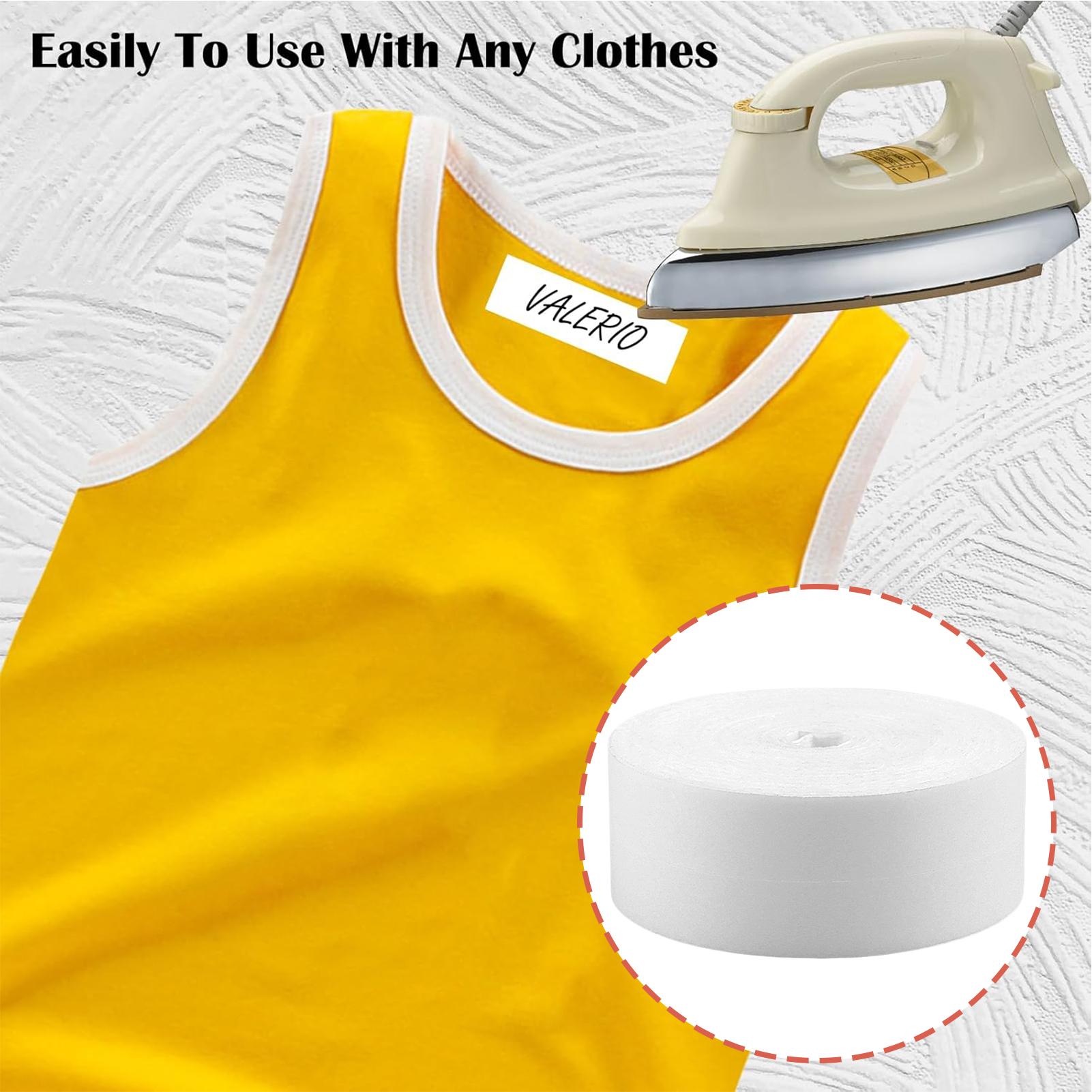 衣類名ラベル 布製 長持ちステッカー 洗濯可能 アイロン接着 - Baby Clothing Labels のレビューと価格