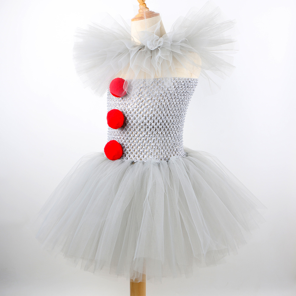 子供用ハロウィンジョーカーコスチューム 女の子用 怖いゴース - Baby Clothing Dresser のレビューと価格