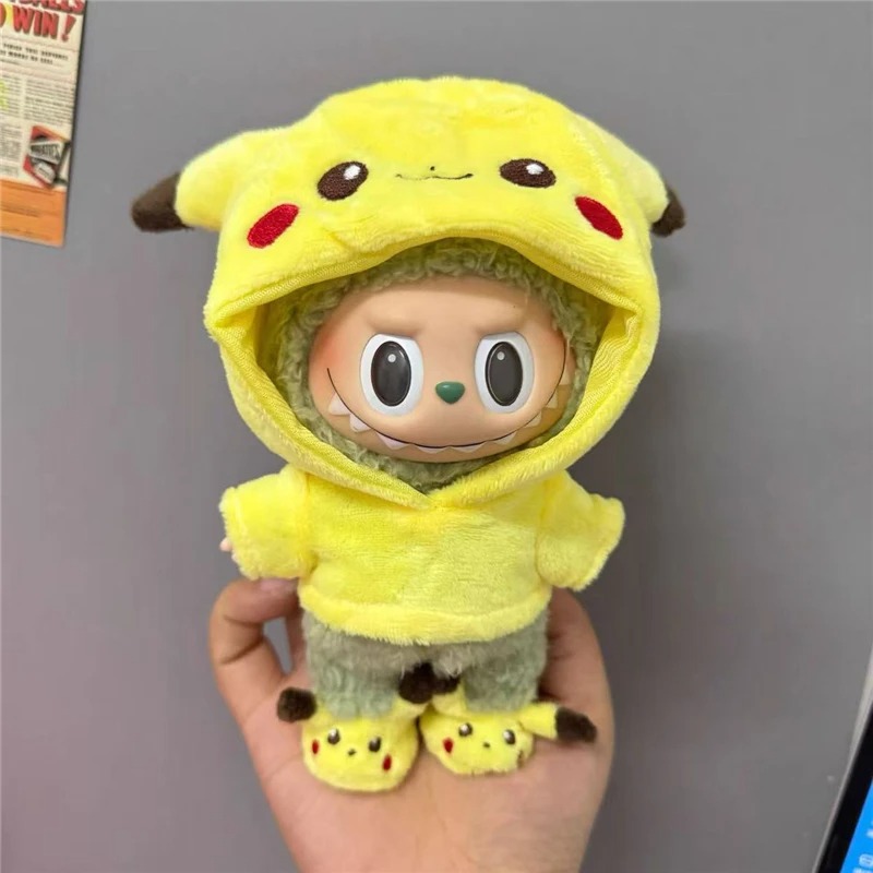 15～17cmのラビュブドール用、漫画風のかわいいピカチュウ - Baby Clothing Items のレビューと価格
