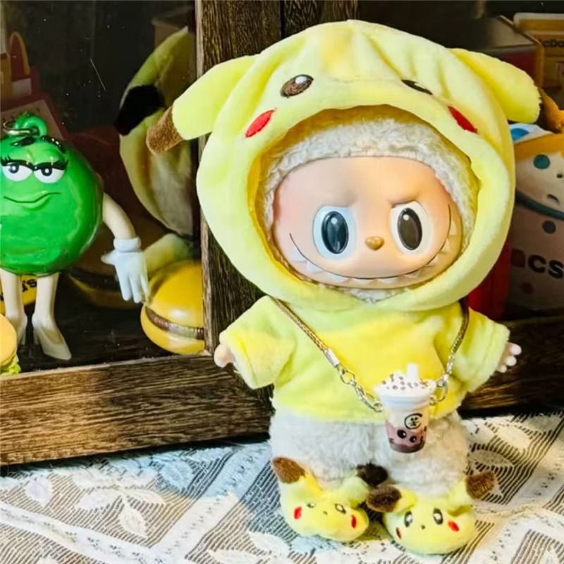 15～17cmのラビュブドール用、漫画風のかわいいピカチュウ - Baby Clothing Items のレビューと価格