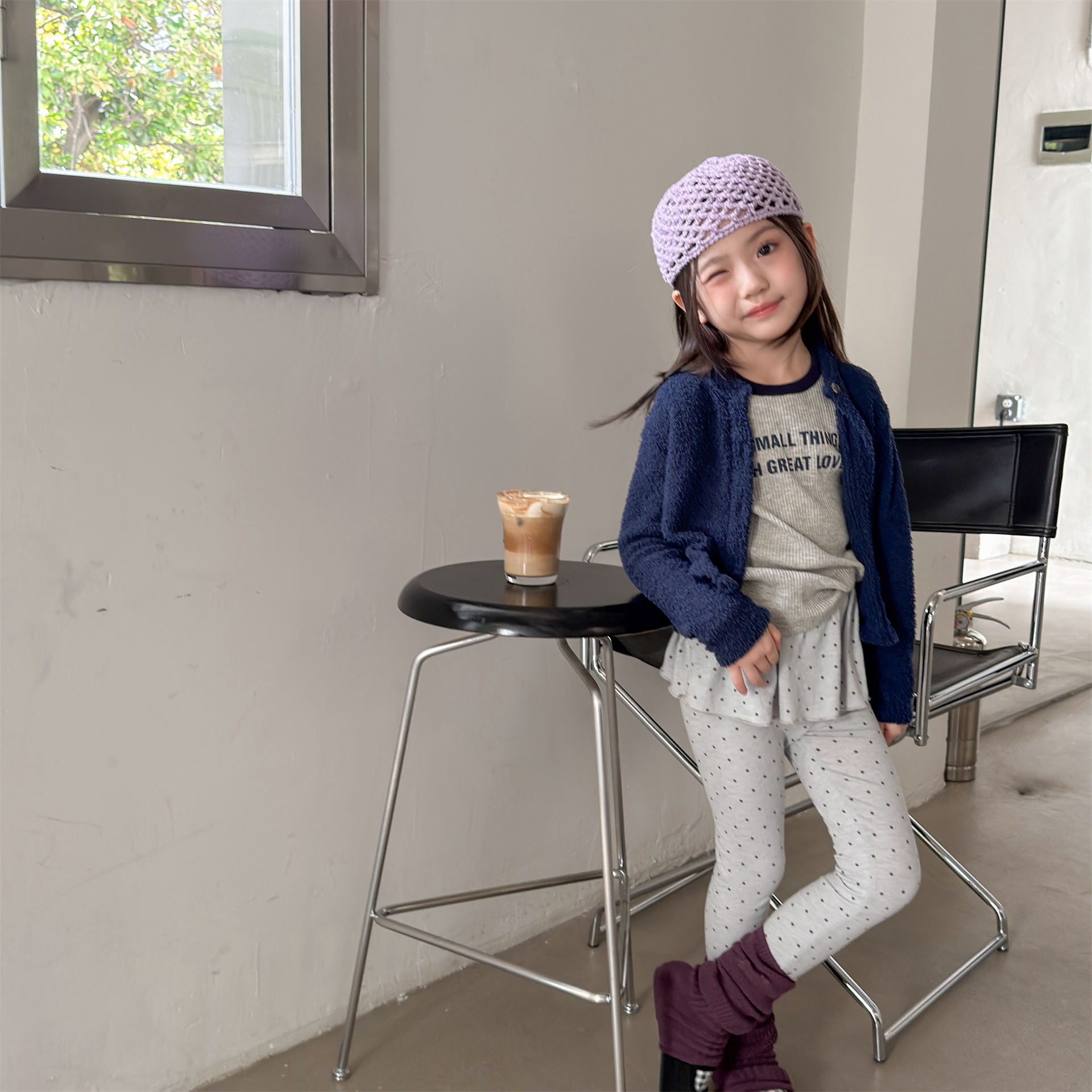 女の子用セーター 2026年春・秋新作 子供服 韓国風 女の - Baby Clothing Labels のレビューと価格