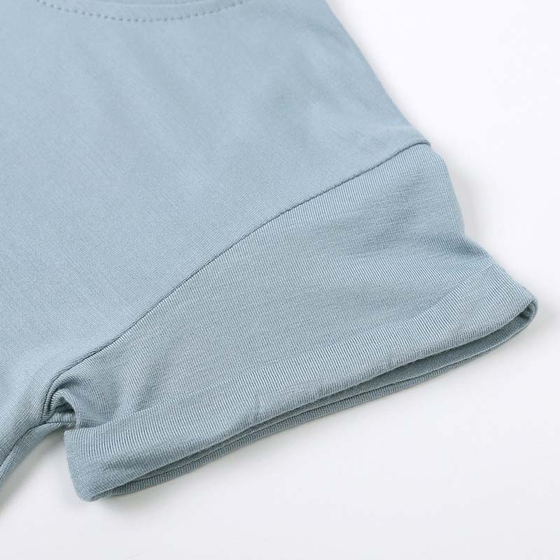 ベビー服竹繊維ボディスーツ 0-24 ヶ月夏長袖無地ワンジー - Bamboo Bodysuit Baby のレビューと価格