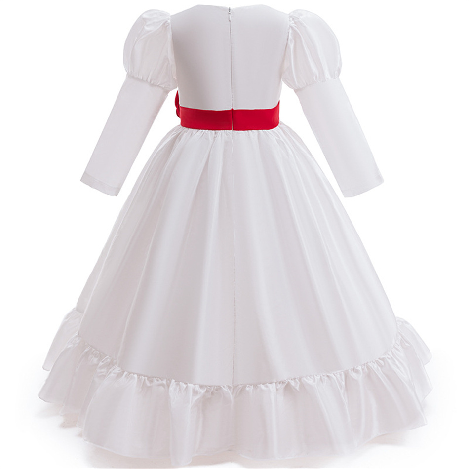 ホラー映画アナベルコスプレ衣装女の子長袖ローズドレス子供のた - Baby Clothing Sizes のレビューと価格
