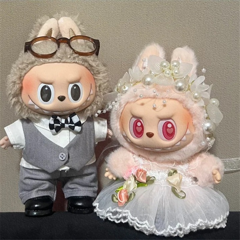 15 17 センチメートルラビュブ人形結婚式恋人ドレス衣装服 - Baby Clothing Items のレビューと価格