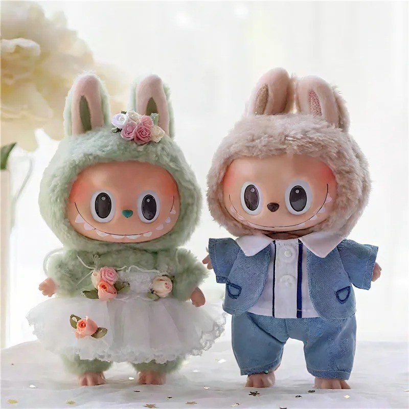 15 17 センチメートルラビュブ人形結婚式恋人ドレス衣装服 - Baby Clothing Items のレビューと価格