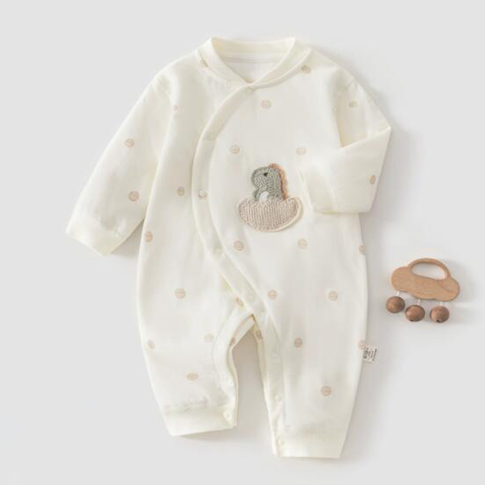 ベビーボーイロンパース キルト加工 暖かい秋冬 新生児 ブテ - Baby Clothing High Quality のレビューと価格