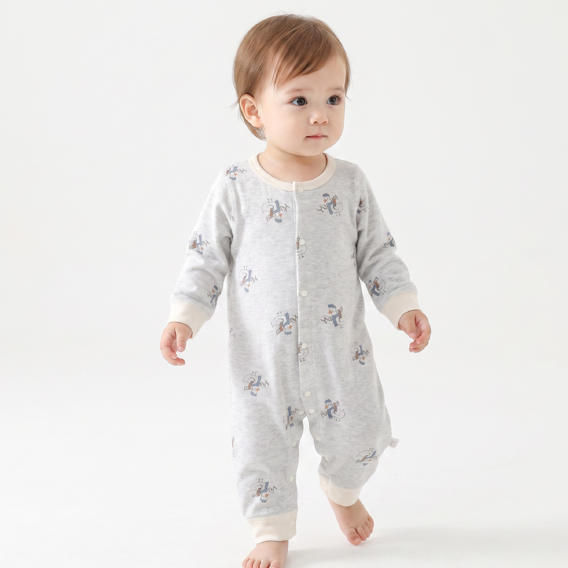 2026年秋の新作ベビー服、漫画柄の純綿高品質ベビーロンパー - Baby Clothing High Quality のレビューと価格