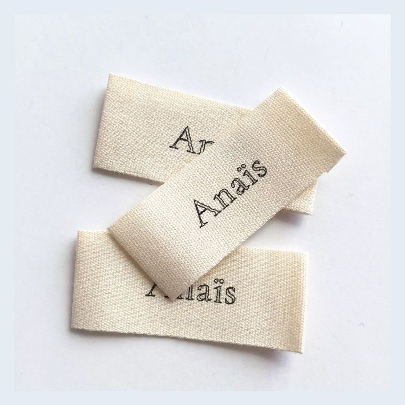 パーソナライズされたオーガニックコットンのラベル2cm,衣類 - Baby Clothing Labels のレビューと価格