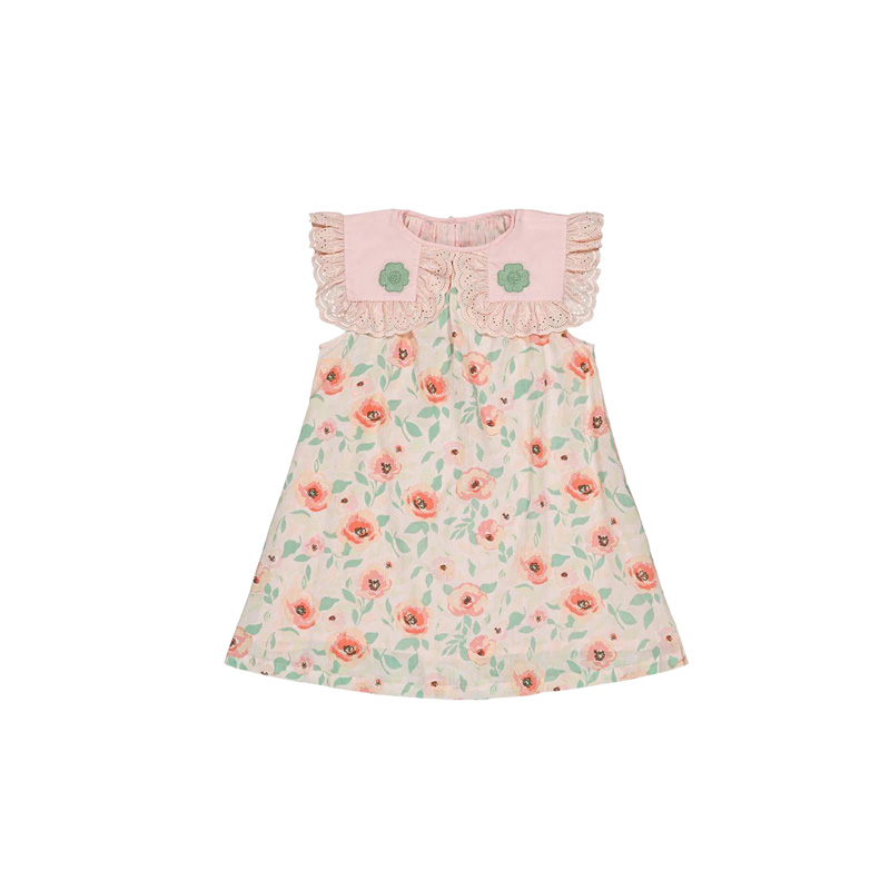 子供服 ママキッズ 春夏 BA 重工刺繍フラワー プリンセス - Baby Clothing Industry のレビューと価格