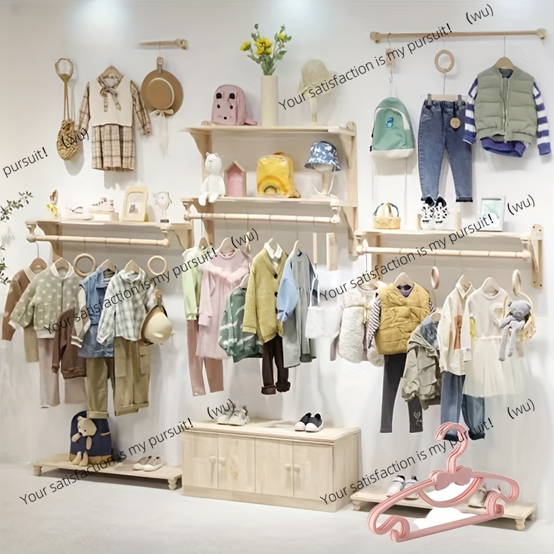 子供用ハンガー10個、ポータブルプラスチックディスプレイハン - Baby Clothing Display のレビューと価格