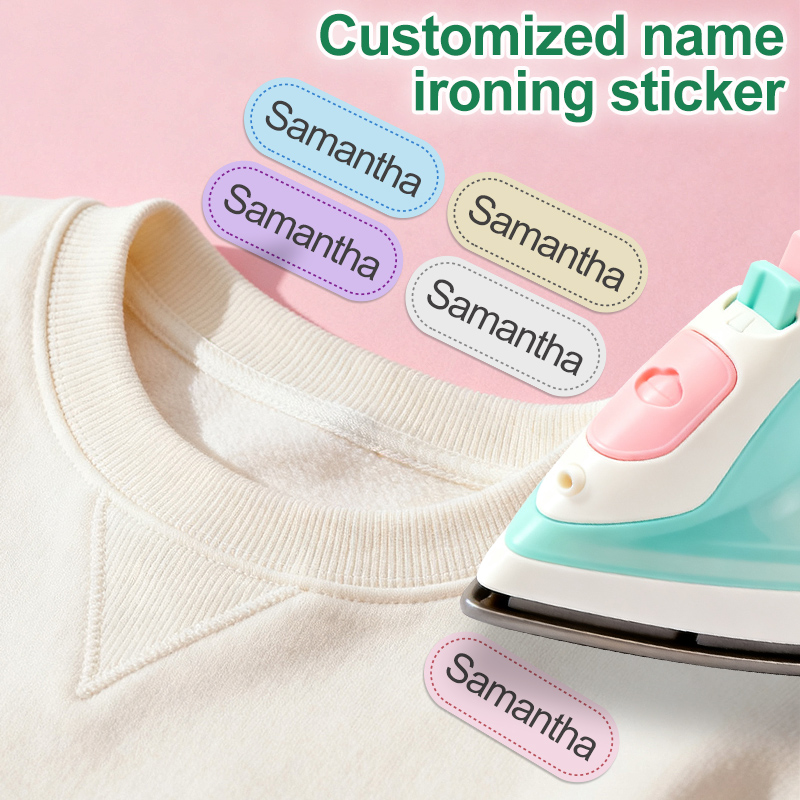 アイロンがけ用ラベル - 綿用 - 学校、スポーツ、クラブ、 - Baby Clothing Labels のレビューと価格