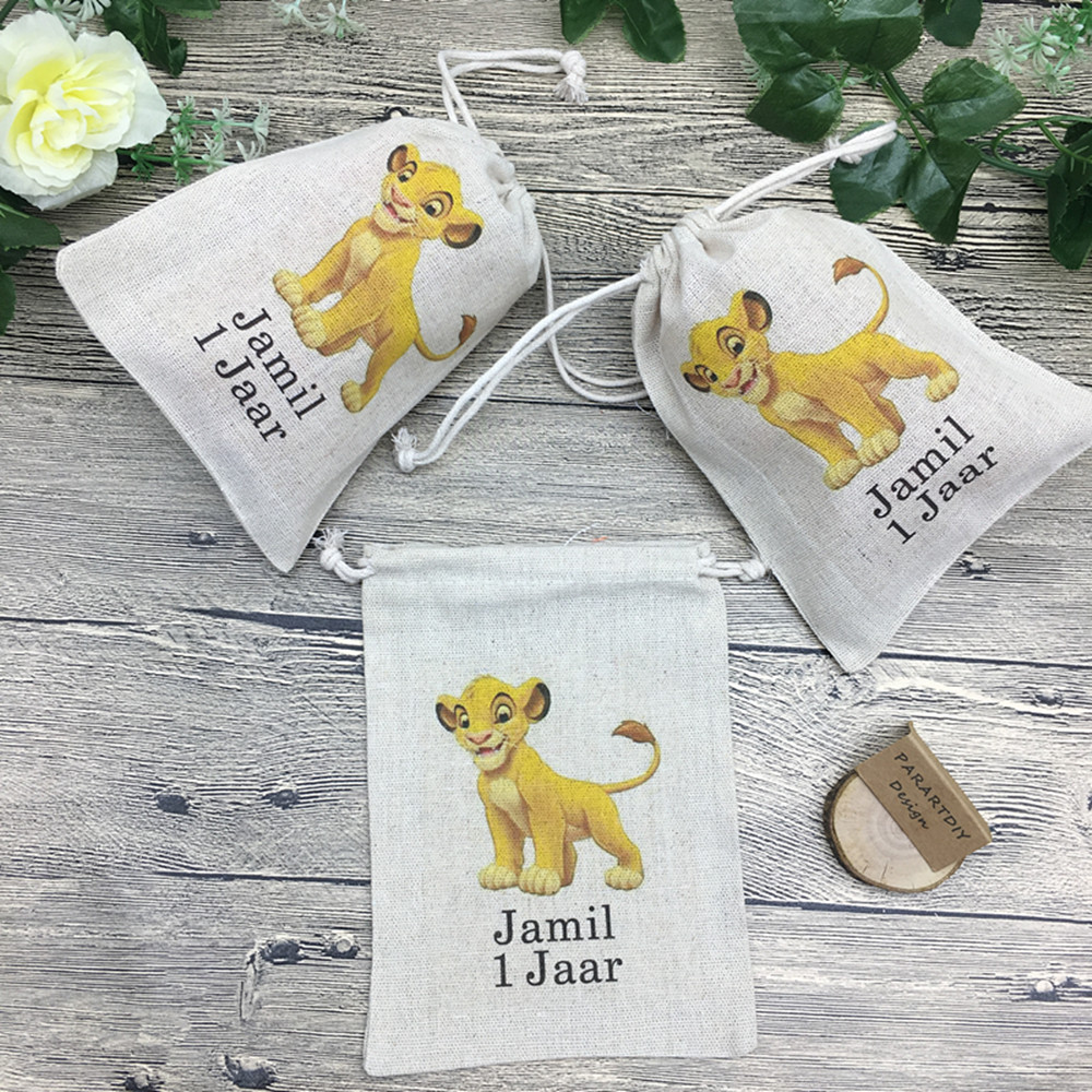 ライオンの誕生日プレゼント用のパーソナライズされたバッグ,赤 - Baby Zebra Clothing のレビューと価格