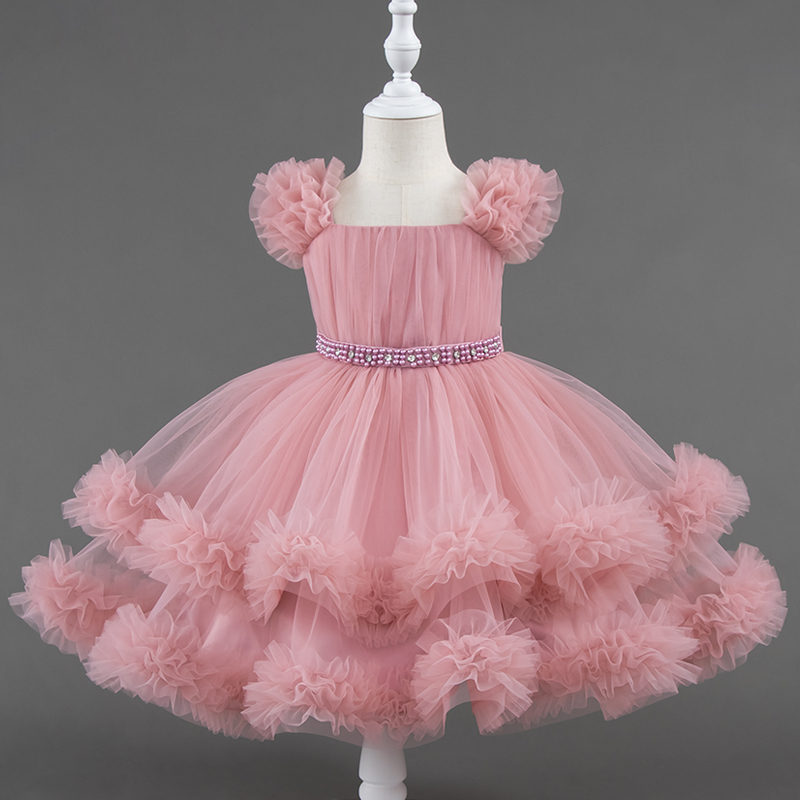 ベビー服 0-5歳 誕生日パーティー 結婚式 ノースリーブ  - Baby Clothing Dresser のレビューと価格