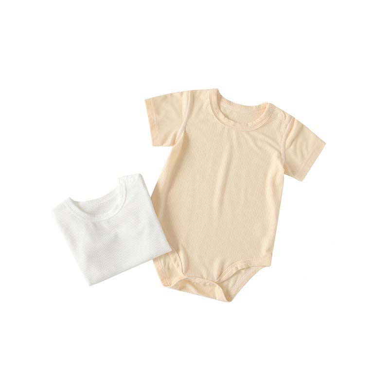 竹繊維ベビーボディスーツ超ソフト通気性半袖ワンピース新生児用 - Bamboo Bodysuit Baby のレビューと価格