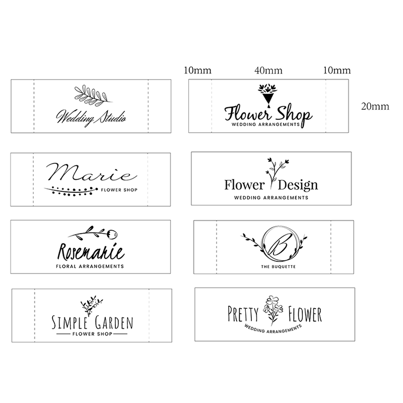 パーソナライズされたオーガニックコットンの衣類ラベル,20x - Baby Clothing Labels のレビューと価格