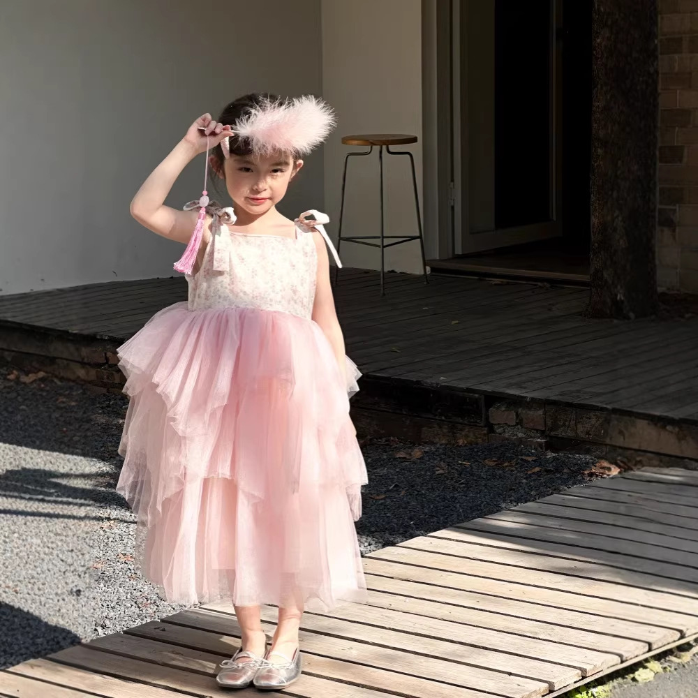 女の子のドレス2026春夏新作子供服韓国風女の子ベビーフラワ - Baby Clothing Industry のレビューと価格