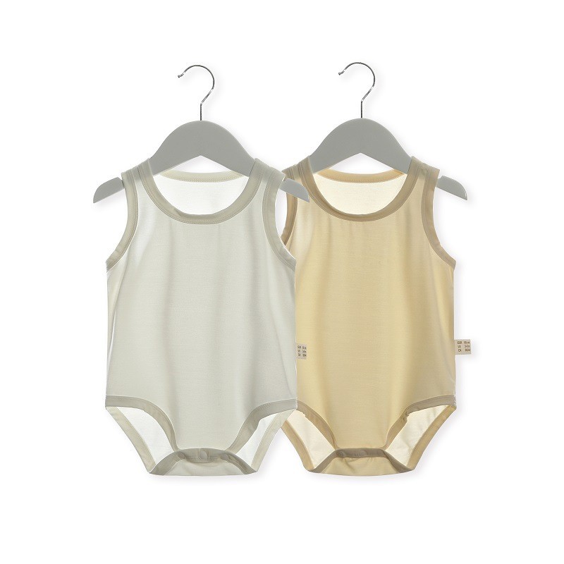 ベビーノースリーブボディスーツ竹製ベビーロンパースジャンプス - Bamboo Bodysuit Baby のレビューと価格